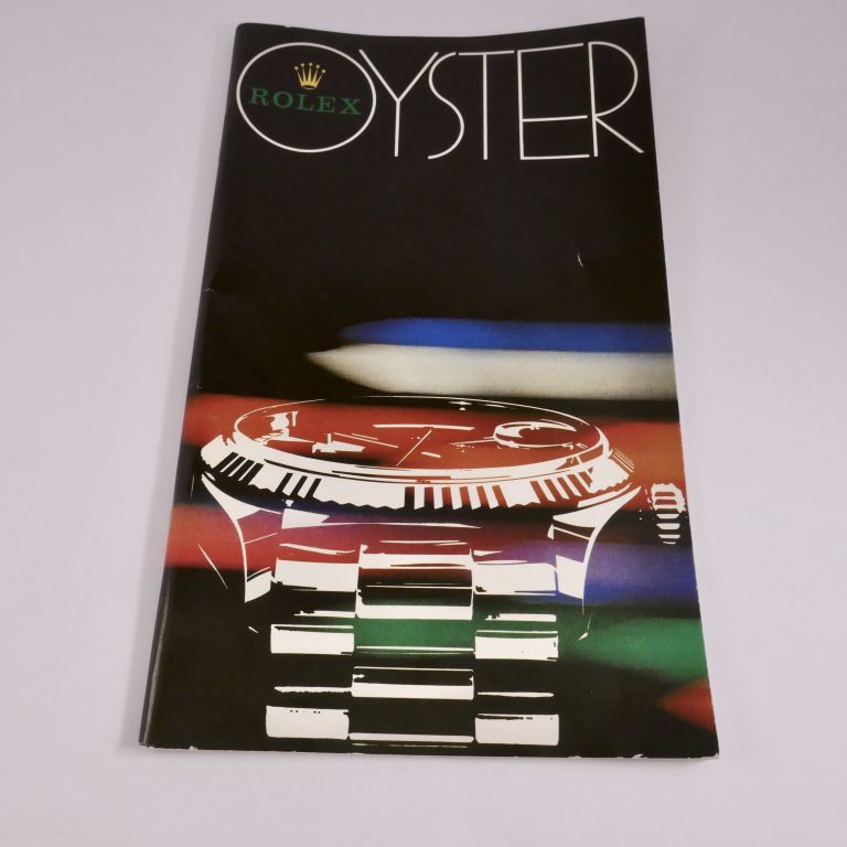 Brochure originale Rolex Oyster WEMPE VINTAGE RARO