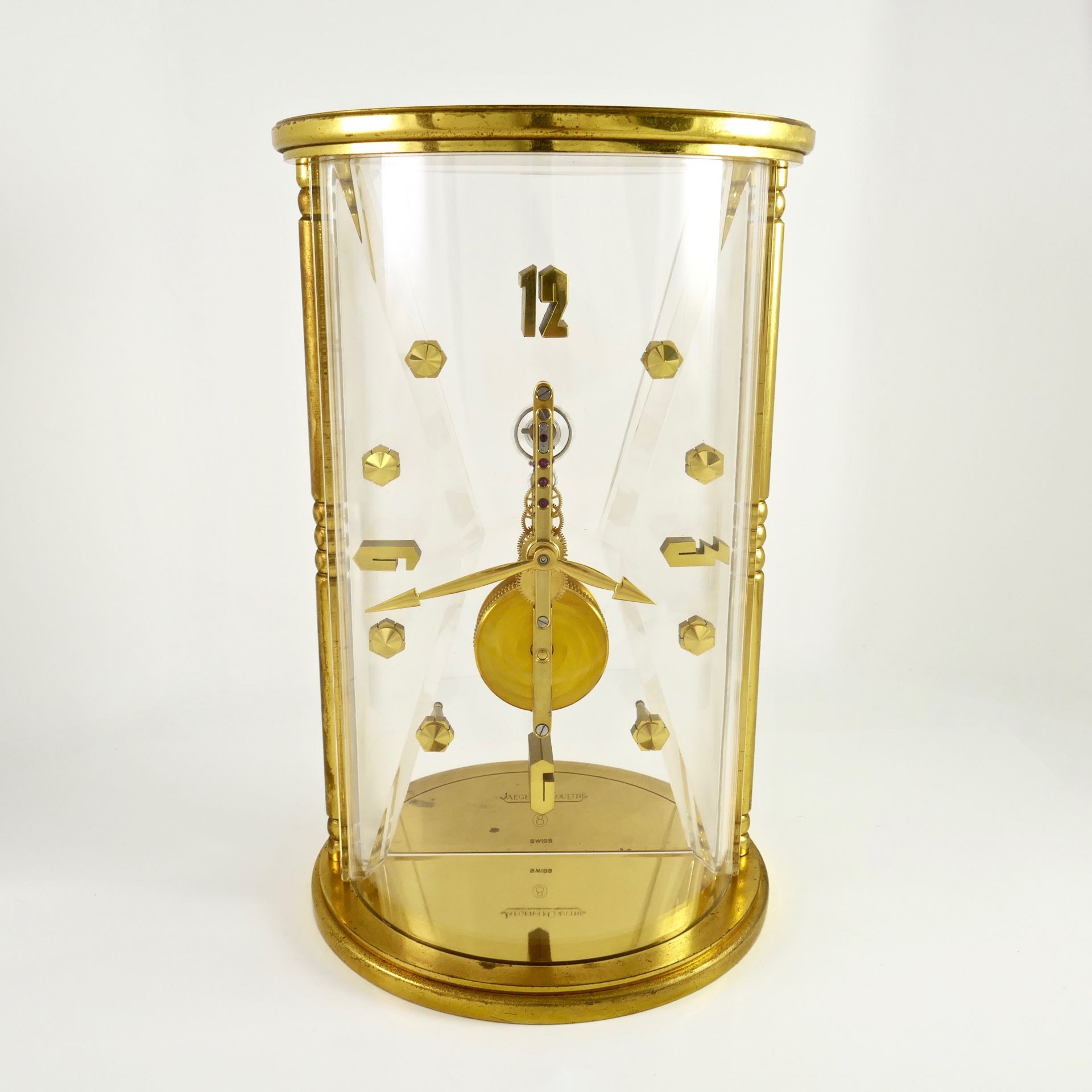 vendesi pendulette jaeger-lecoultre orologio da tavolo usato