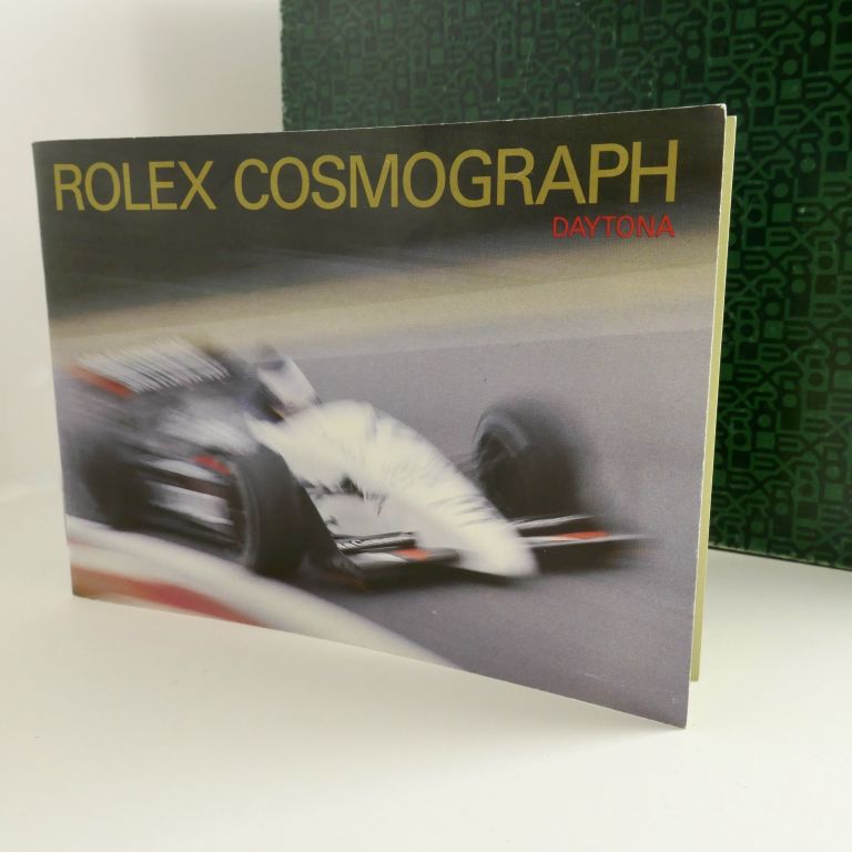 Rolex Cosmograph Daytona Booklet Year 1997
