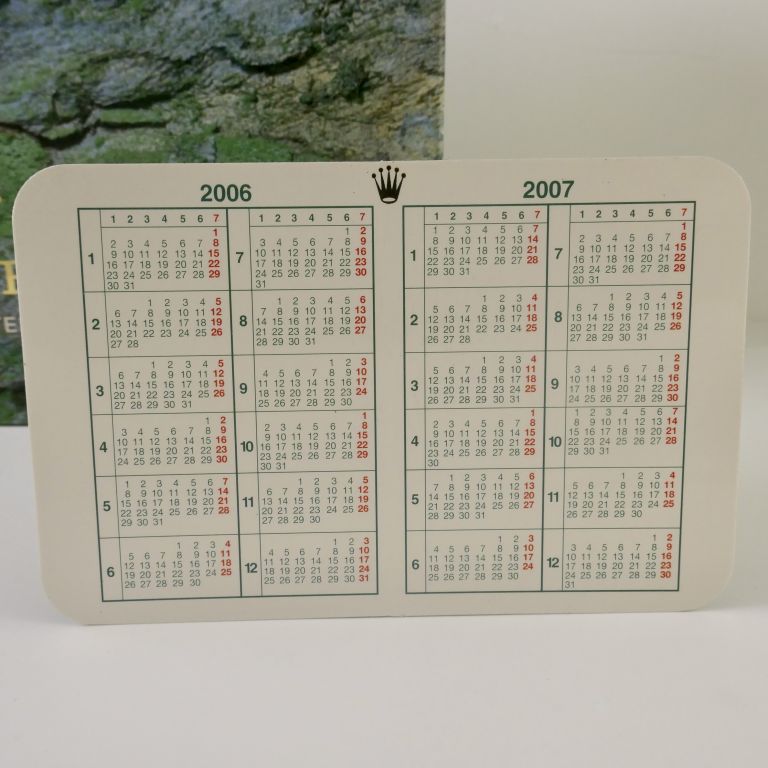 Rolex Calendar 2006-2007