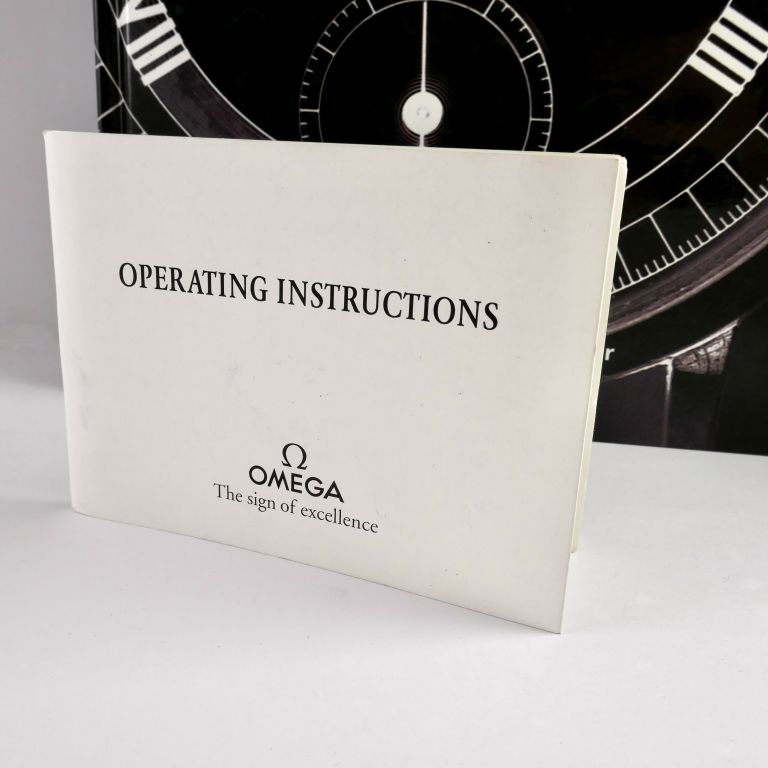 Omega Calibro 1861 1863 Vintage Manuale d'istruzioni Internazionale